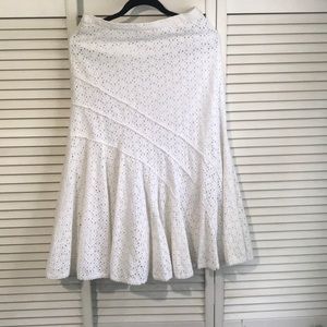 Gorgeous eyelet skirt from Coldwater Creek.